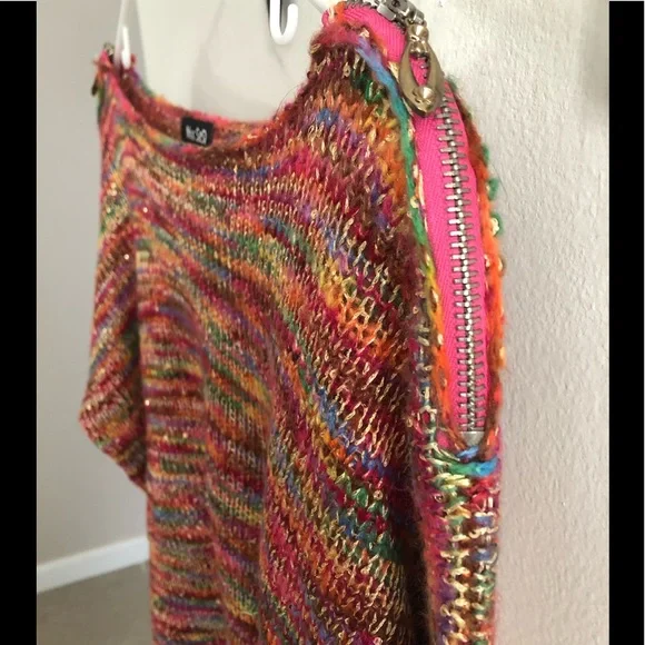 MISS SASA Scooped Neck Sweater - Picture 3 of 4